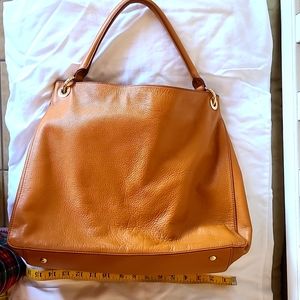 Mark and Graham super soft camel bag